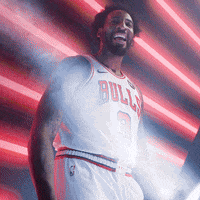 Andre Drummond Sport GIF by Chicago Bulls
