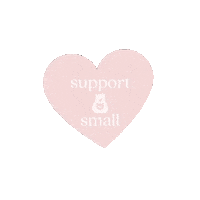Heart Love Sticker by Munchkin & Bear