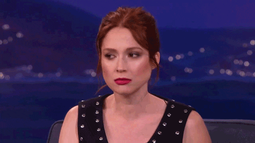ellie kemper omg GIF by Team Coco