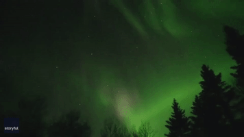 'Incredible!' Aurora Photographer Captures Northern Lights Like She's 'Never Seen'