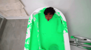 slime bath GIF by Guava Juice