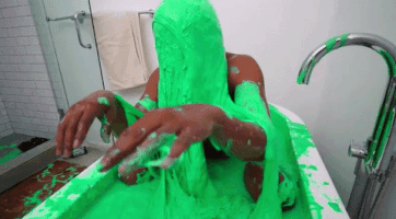 slime bath GIF by Guava Juice