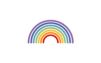 Paffinaa rainbow stationery bujo bullet journal Sticker