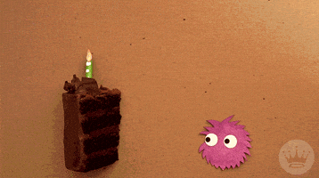 Happy Birthday Burp GIF by Hallmark Gold Crown