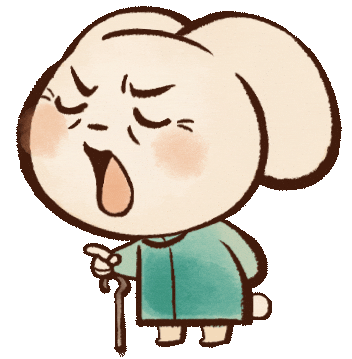 Scolding Chinese Zodiac Sticker by Sticky Brain Studios