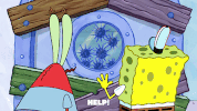 season 9 squid defense GIF by SpongeBob SquarePants