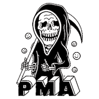 creaturefiends tank fancy creature chillin Sticker