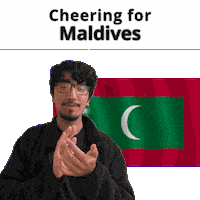 Maldives Clap Mv Sticker