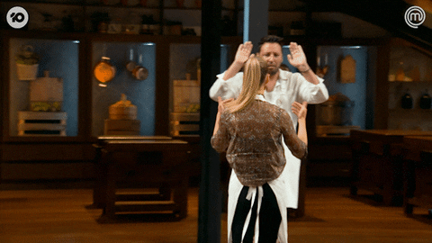 High Five GIF by MasterChefAU