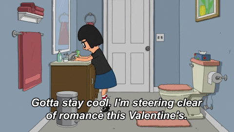 Wash Off Valentines Day GIF by Bob's Burgers
