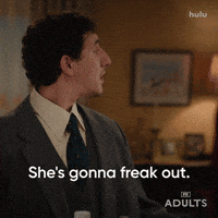 This Is Bad Freak Out GIF by Adults