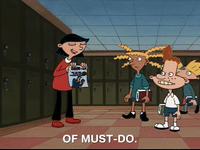 hey arnold nicksplat GIF