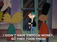 hey arnold nicksplat GIF