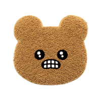Sick Bear Sticker by なまいキッズ
