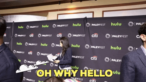 kristen schaal hello GIF