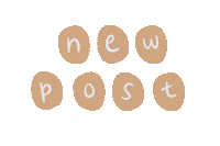 New Post Promo Sticker