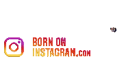 Socialmedia Sticker by BORN ON INSTAGRAM