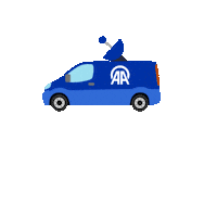 AnadoluAjansi news live agency newspaper Sticker