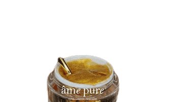 Glow Gold Digger Sticker by ame pure