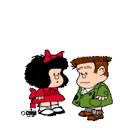 Mafalda Sticker by Chocolates Nestlé