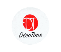 Decotimecrafts logo paper crafts crafting Sticker