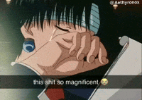Chrollo Lucilfer Crying GIF