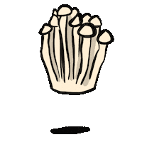 Mushroom Fungi Sticker by ehcat