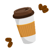 Coffee Break Sticker by The Influence Agency