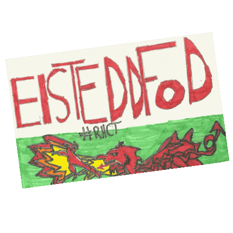 Eisteddfod Pontypridd Sticker by Menter Iaith Rhondda Cynon Taf