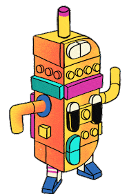 Happy Banana Sticker by LEGO