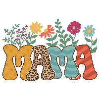 Mothers Day Vintage Sticker by Designs by Denae