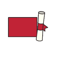 Cardinals Commencement Sticker by North Central College