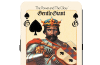 GentleGiantBand music rock power crown Sticker