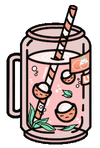 Soda Sticker by Lychee the Label