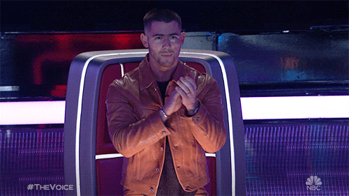 Nick Jonas Singing GIF by The Voice