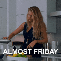Ready For The Weekend Drinking GIF by Blake Lively Fan