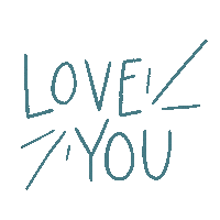 I Love You Ily Sticker