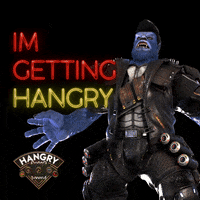 HANGRYGAME game lunch rpg hotdog GIF