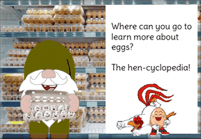 Eggs Gnome GIF