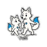 Fox Love Sticker