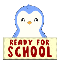 Learn Back To School Sticker by Pudgy Penguins