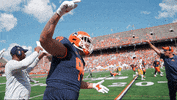 University Of Illinois Football GIF by Fighting Illini Athletics