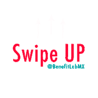 swipe up Sticker by benefitlab