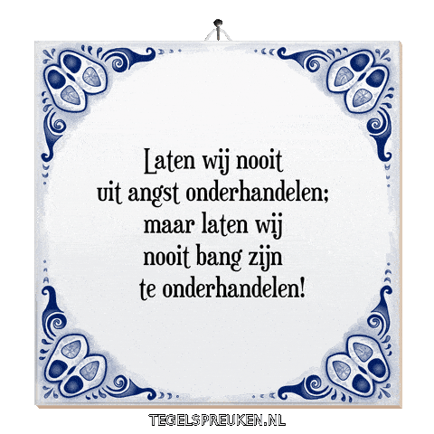 Humor Respect Sticker by Tegelspreuken.nl