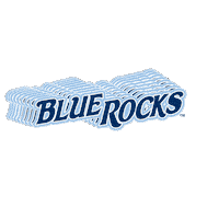 bluerocks baseball wilmington wilmington blue rocks blue rocks Sticker