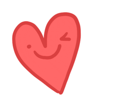 Eledraws giphyupload love cute heart Sticker