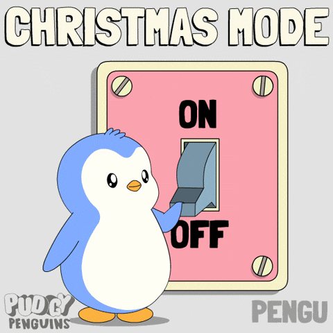 Merry Christmas GIF by Pudgy Penguins