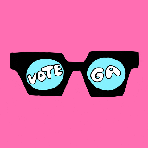 Senate Race Glasses GIF by INTO ACTION