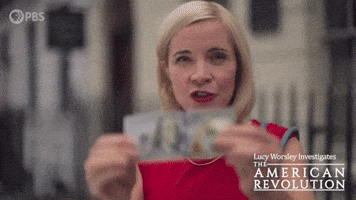 Benjamin Franklin Money GIF by PBS