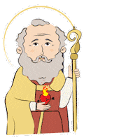 San Agustín Corazones Sticker by Agostinianos Recoletos